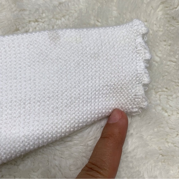 Pili Carrera Baby Toddler Blue White Cotton Knit Cardigans Lot Size 12-18 Months - Picture 4 of 8